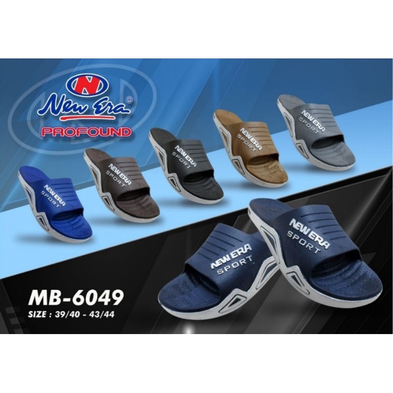 Sandal Karet Selop Slop New Era Pria Dewasa Murah