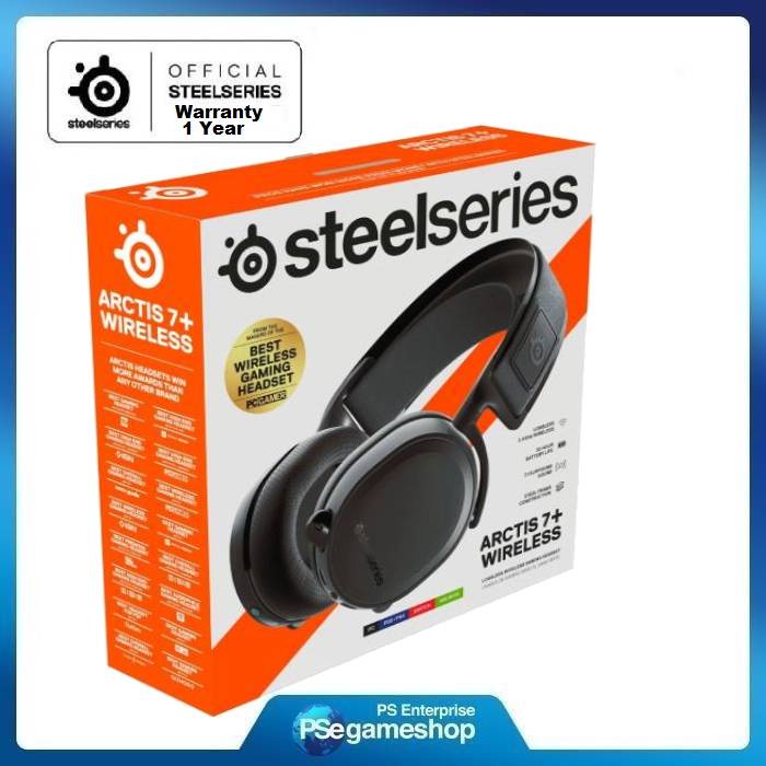 Steelseries Arctis 7 + Black headset PS4-PS5PC