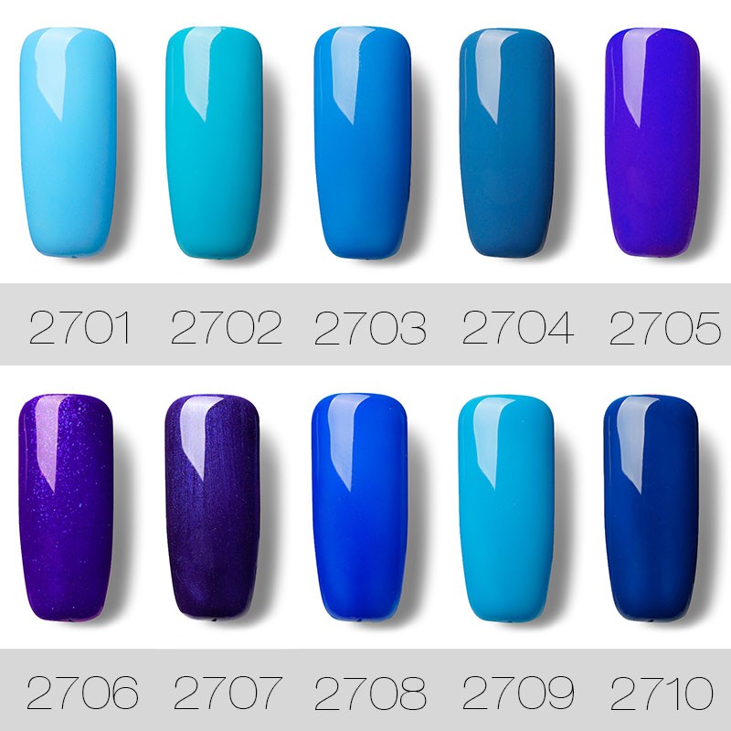 Blue Series ROSALIND GEL NAIL POLISH UV LED / Kutek / Cat Kuku / UV Gel Polish ROSALIND