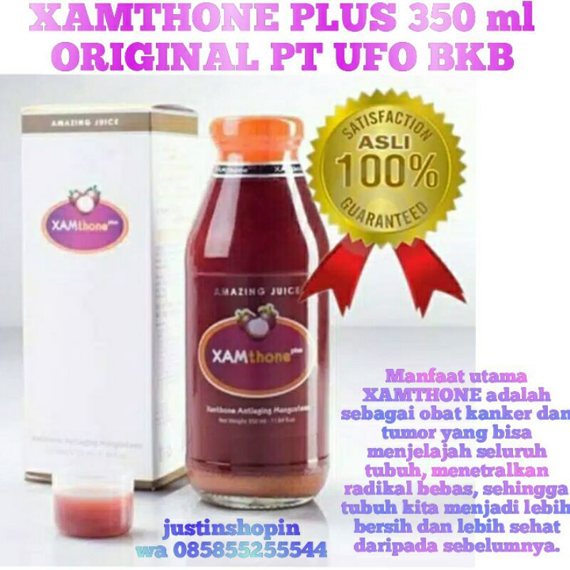 Xamthone Plus Asli 100 350 Ml Indonesia