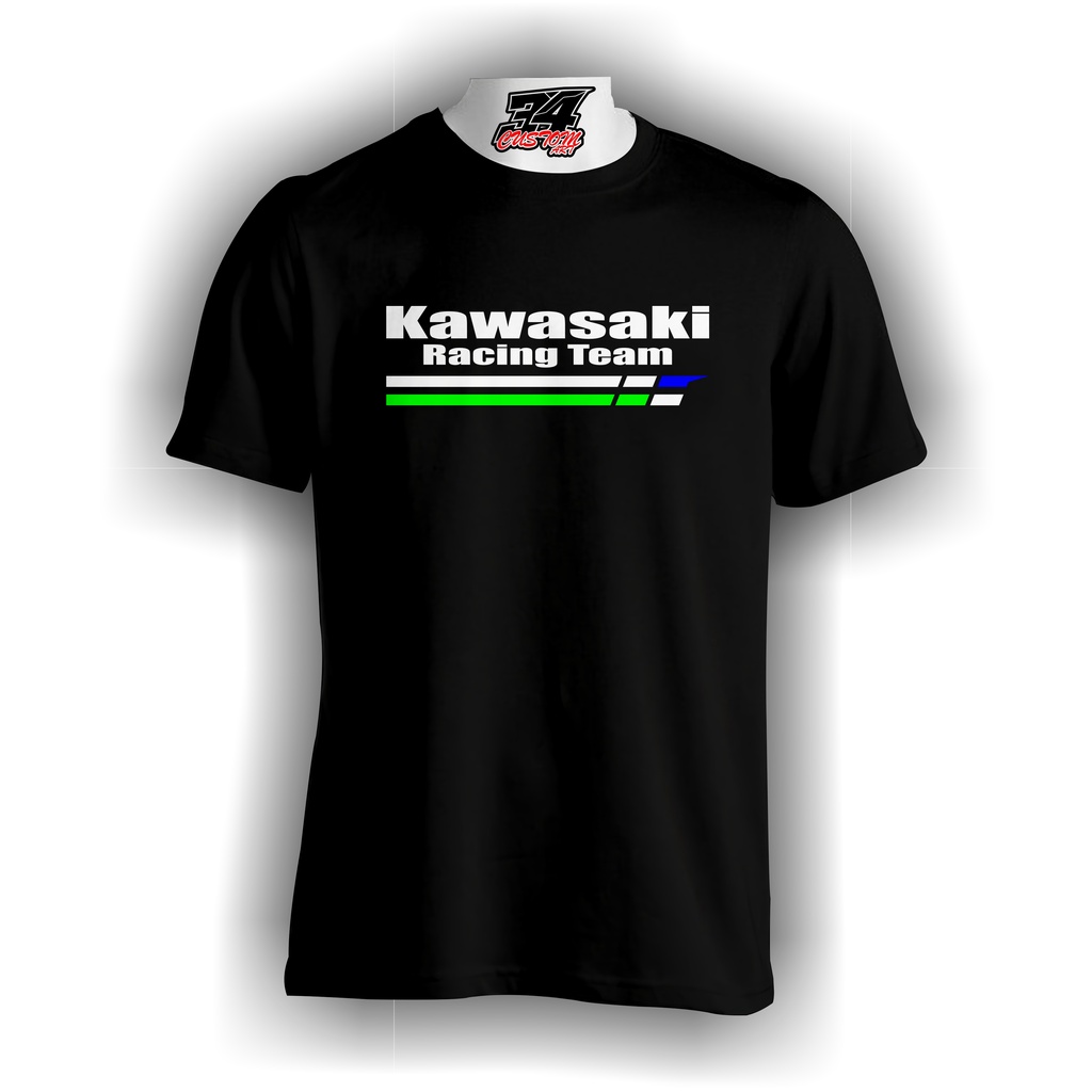 Kaos Otomotif Motor Kawasaki Racing Team Kawasaki Ninja rr Ninja 250