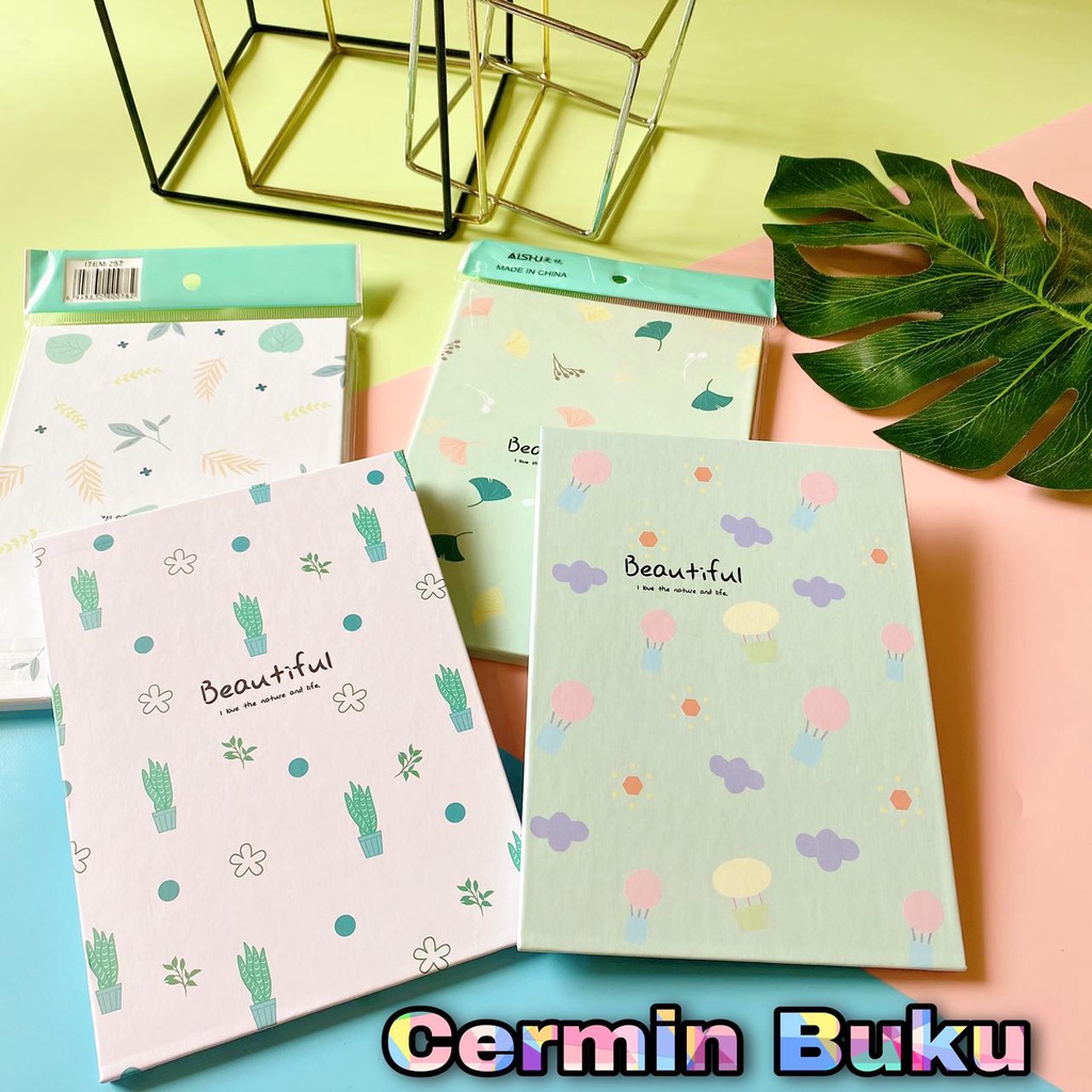 VS BG - BUKU KACA CERMIN 3 UKURAN IMPORT