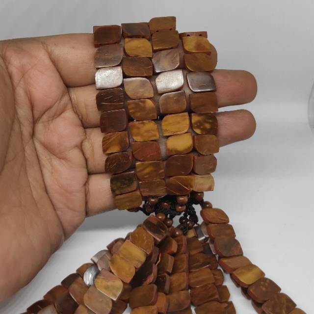 Gelang kaukah asli ketupat daun / gelang kaokah / gelang koka / gelang kokka / gelang kaoka