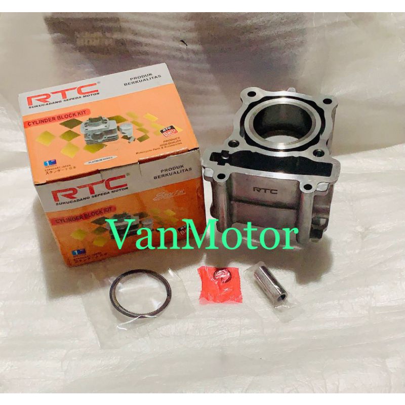 BLOK SEHER SILINDER JUPITER MX VIXION MX KING RTC 1SET RING PISTON