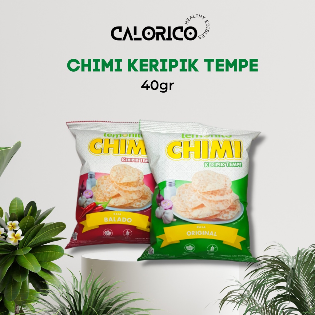 

Lemonilo Chimi Keripik Tempe 40 gr - Tempe Crispy Chips - Makanan Sehat Anak Tanpa MSG Pengawat dan Pewarna - Rasa Original dan Balado