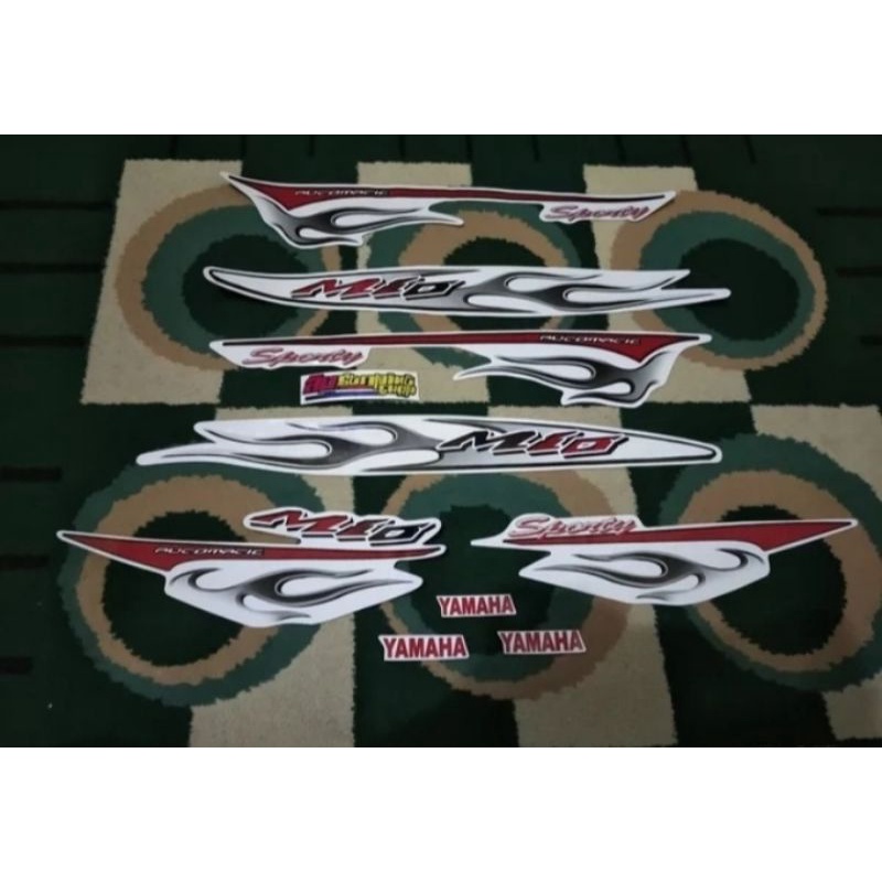 striping mio api mio sporty 2006 putih