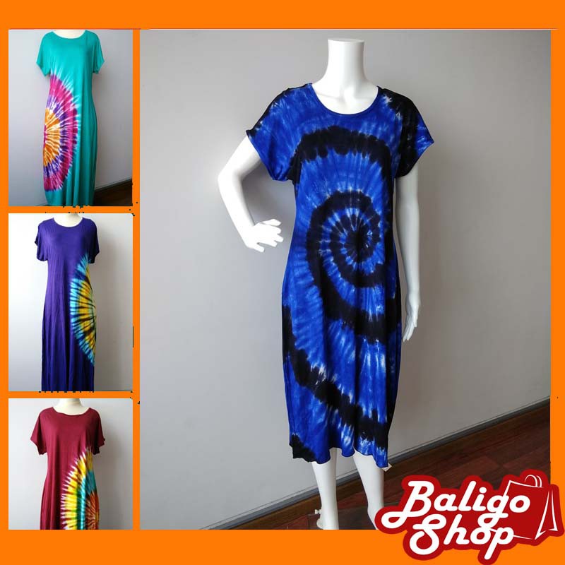 Baju Jersey Daster Lengan Pelangi Panjang Oleh Oleh Khas Bali