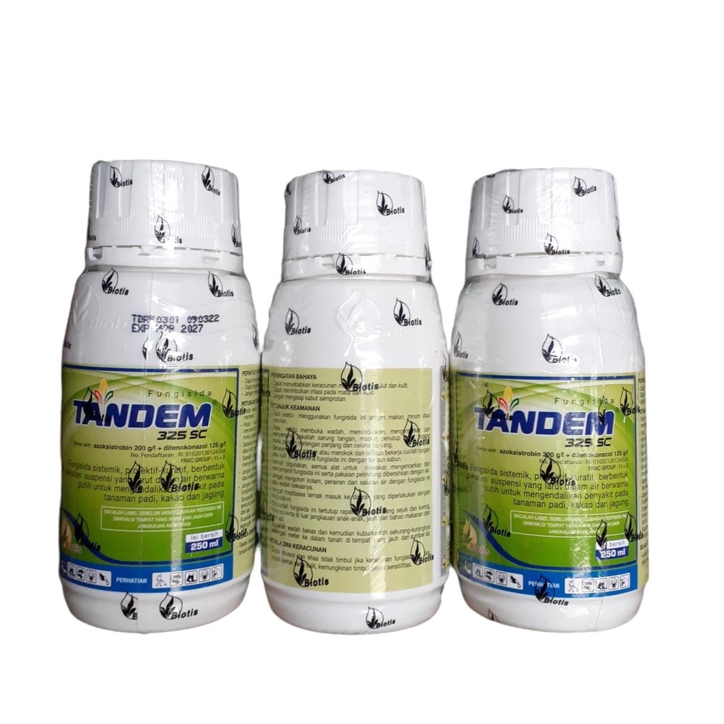 FUNGISIDA TANDEM 325 SC 250ml Azoksistrobin + Difenokonazole 125 g/l 100% Original Biotis amistartop