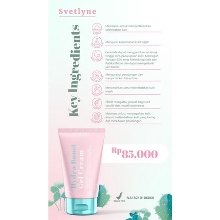 Svetlyne Hydra Boost Gel Cream BPOM