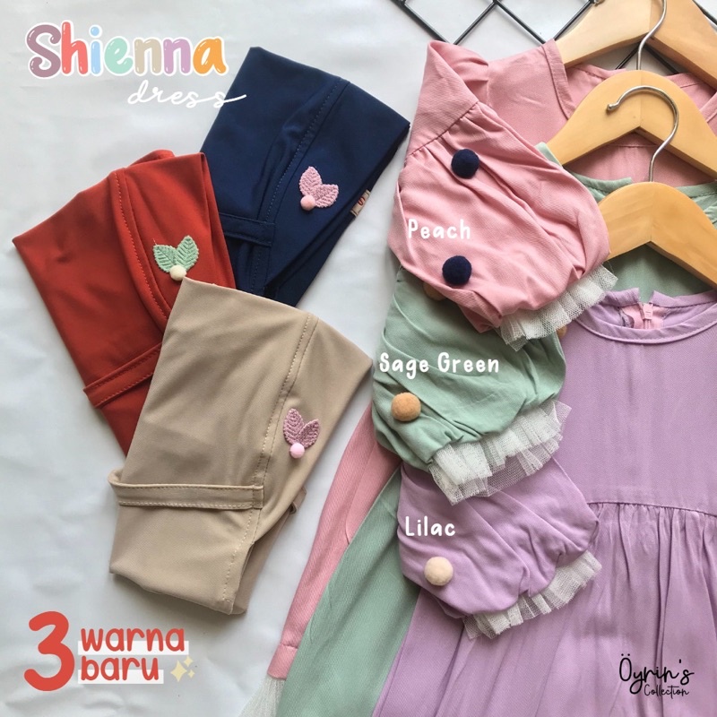 SHIENA Dress Set Hijab by Oyrins Collection