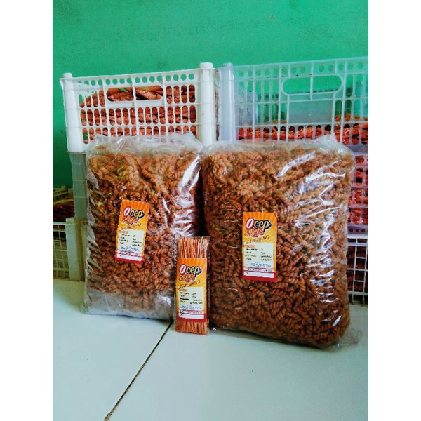 MAKARONI GANDUM SPIRAL KEMASAN 5KG / BISA MIX 2 RASA