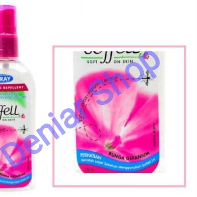 Soffel botol spray geranium 80ml