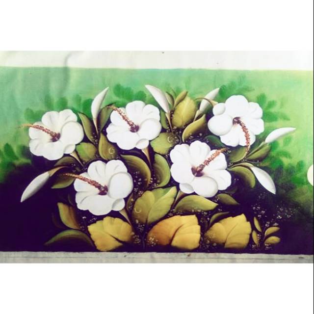 Lukisan bunga sepatu,