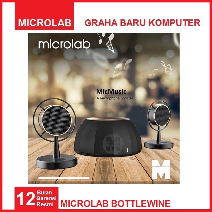 Microlab Micmusic Wireless Bluetooth Multimedia Speaker