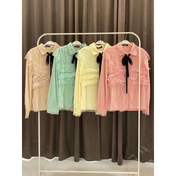 Helena Blouse vivorie premium/Helena atasan vivorie premium