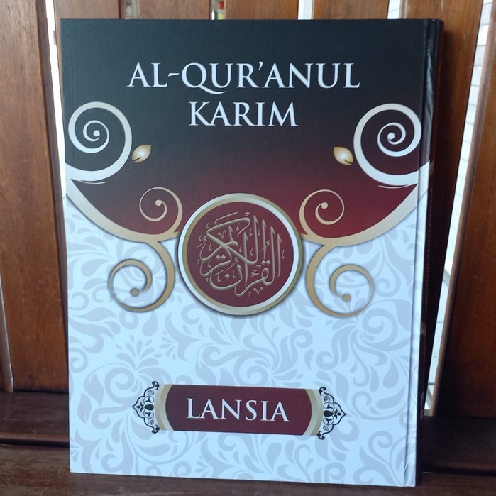 Al-Qur'anulKarim MADINAH Ukuran JUMBO A3 29x42 cm 15 Baris alquran quran SAMSIA qur'an lansia super paling besar