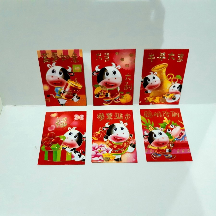 

angpao imlek 2021 shio kerbau LL0370 termurah LIMITED EDITION PREMIUM