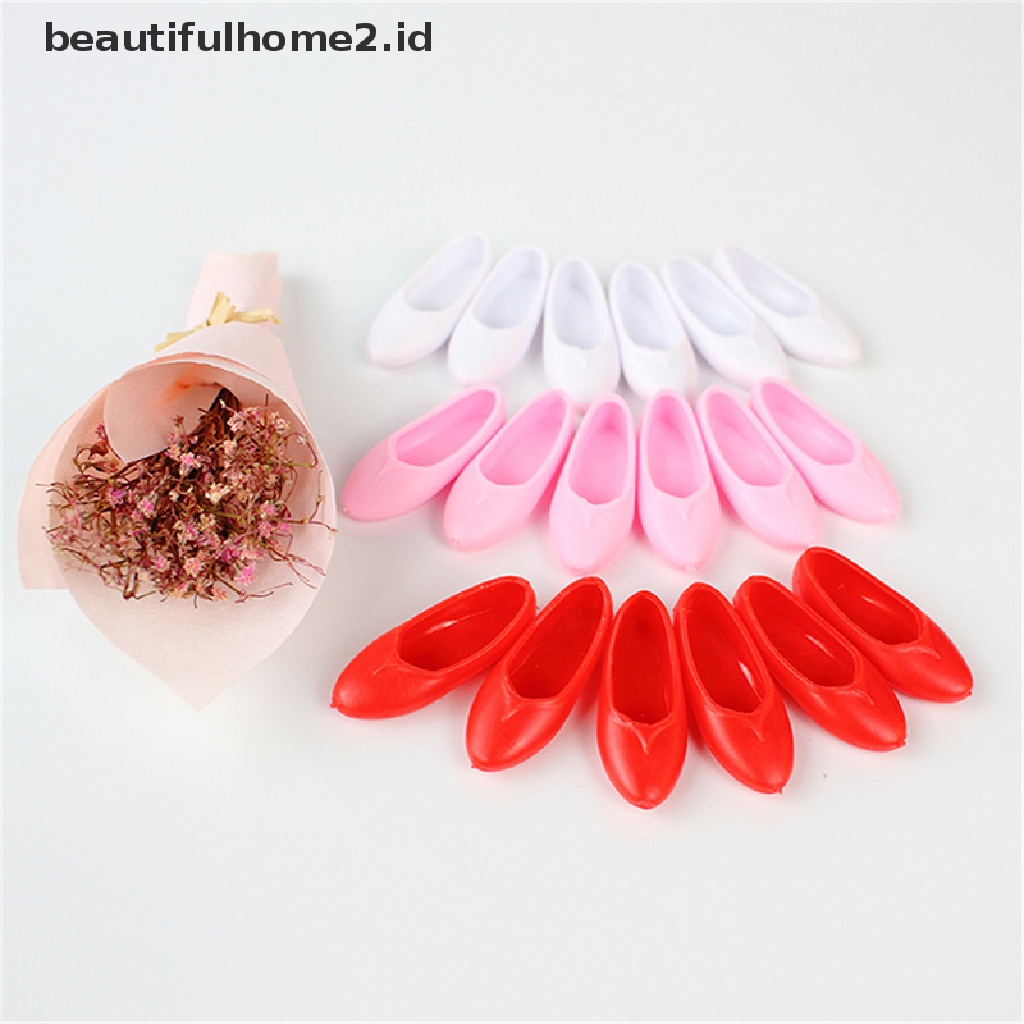 (Beautifulhome2) Buku Literatur Bahasa MandarinId Sepatu Sandal High Heels Untuk Boneka Barbie Bjd