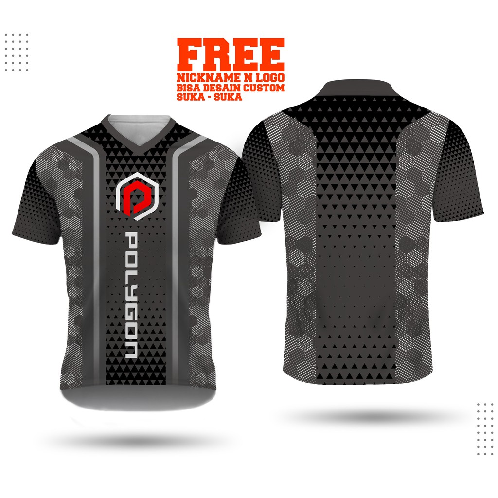 Jersey sepeda drifit dryfit polygon kaos mtb mountain road bike