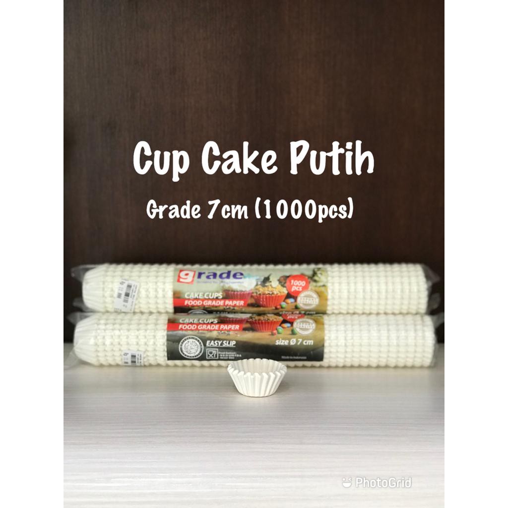 

Cup Cake Bolu Kukus Putih Polos 7cm Grade