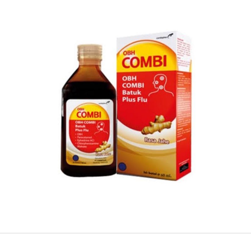 Obh Combi Batuk Plus Flu Jahe Menthol Madu