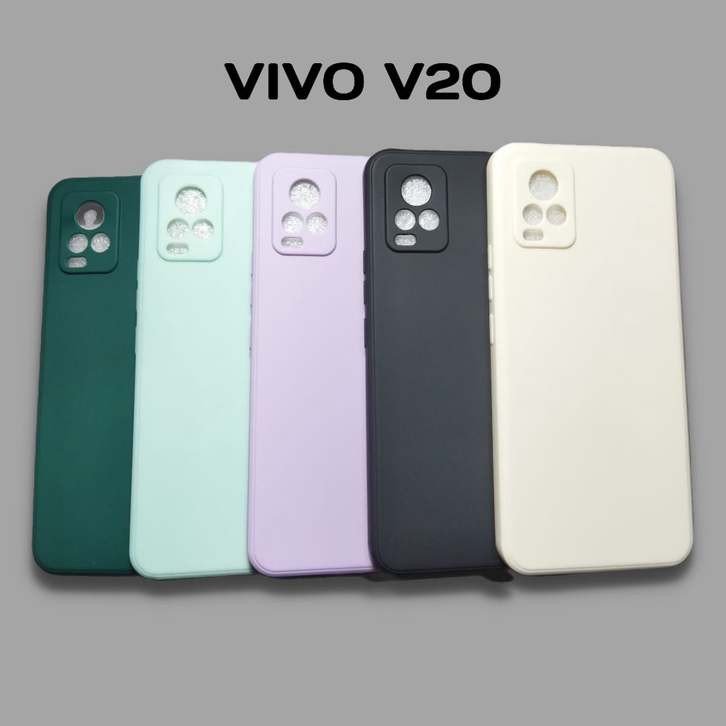 CASE MACARON VIVO V20 | CASE VIVO | CASE MACARON | CASE SQUARE EDGE | CASE LUCU | SOFTCASE HANDPHONE