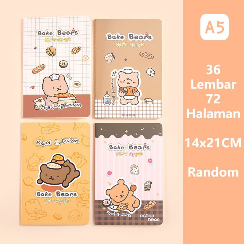 

NOTE BOOK BERVARIASI LUCU UKURAN A5