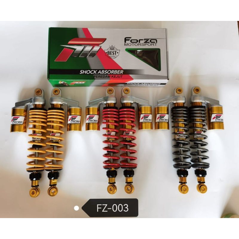 Shock skok Belakang Bebek Forza Tabung Atas Click/SHOCKBREAKER BEBEK TABUNG ATAS MODEL YSS 280,340mm
