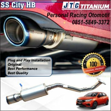 JTC TITANIUM Exhaust Muffler Honda City GN 21+ Hatchback Super Sport t