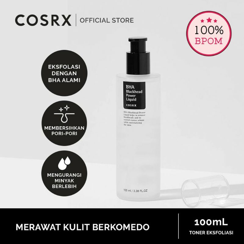 COSRX BHA Blackhead Power Liquid Toner - Toner BHA Cosrx , BHA Toner Cosrx , Blackhead Toner Cosrx