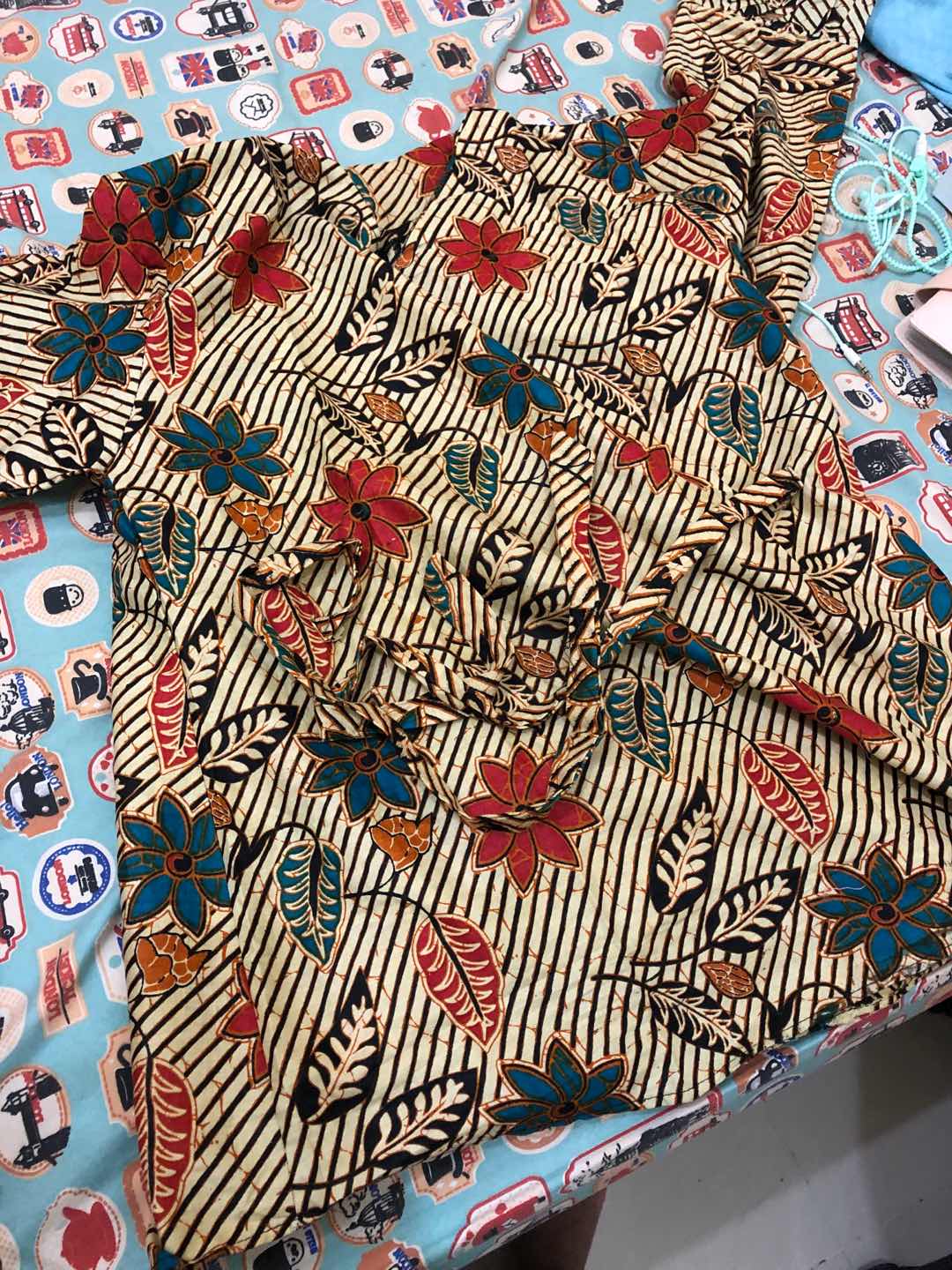 Batik Dolby Dolbi Dobby Doby Tenun Sutra Tulis Katun Atbm Baron Atasan Batik Wanita Sogan Srg308