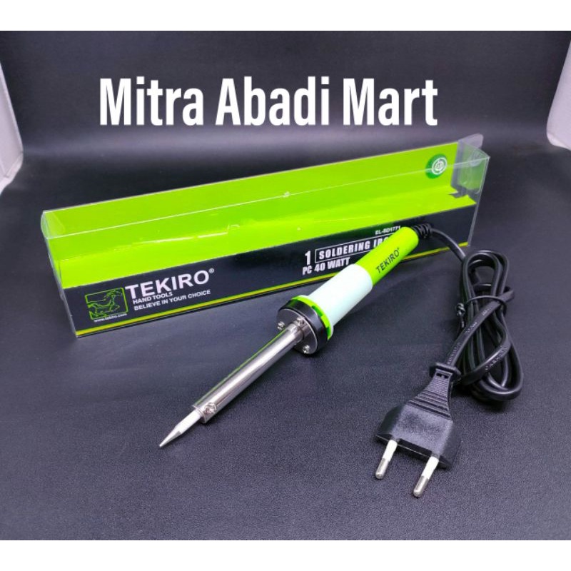 TEKIRO SOLDER LISTRIK 40 WATT ORIGINAL / SOLDER IRON 40 WATT ORIGINAL