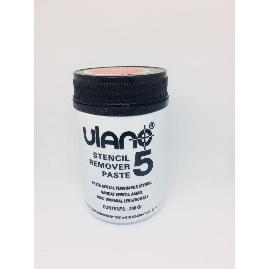 

ULANO 5 Stencil Remover Paste/REMOVER/SABLON(200 gr)