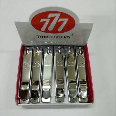 GUNTING KUKU (777 Three Seven) UKURAN BESAR 8CM ITEM NO.N-211  / NAIL CLIPPER / PETETAN KUKU