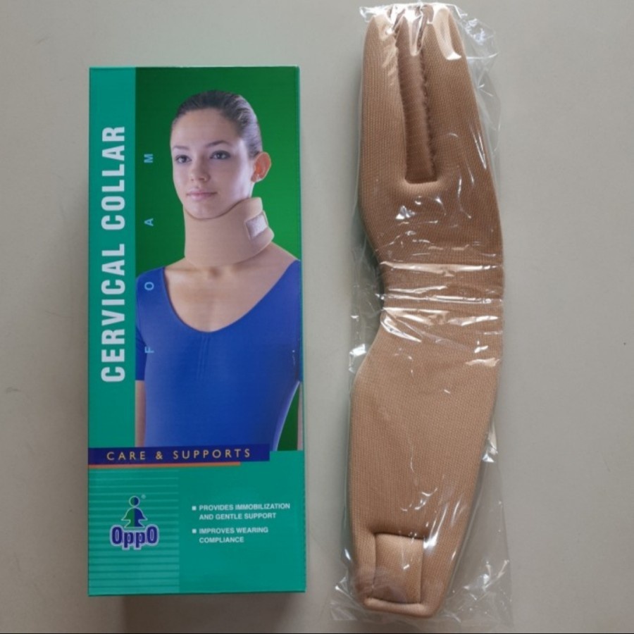 Penyangga Leher Oppo 4091 Neck Collar Cervical Collar Support Terapi