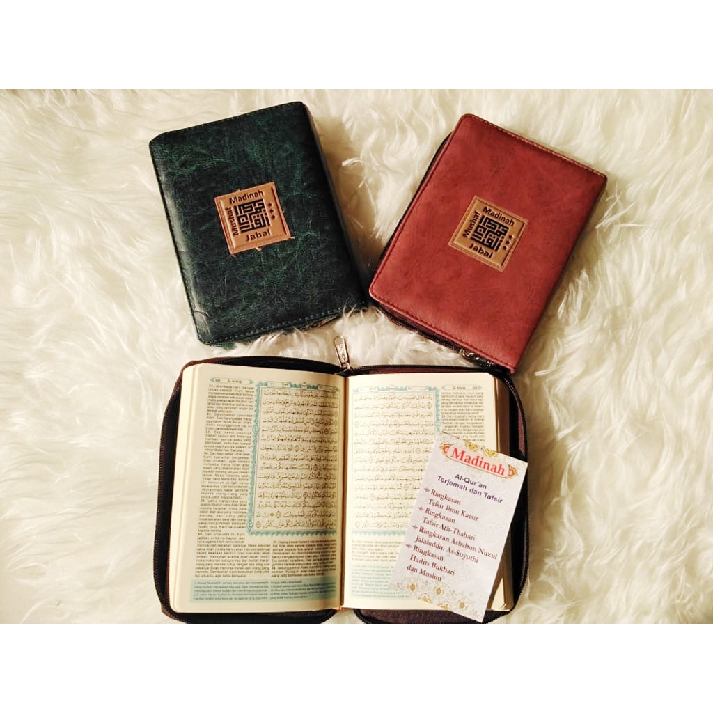 MUshaf Madinah Kulit Resleting A6