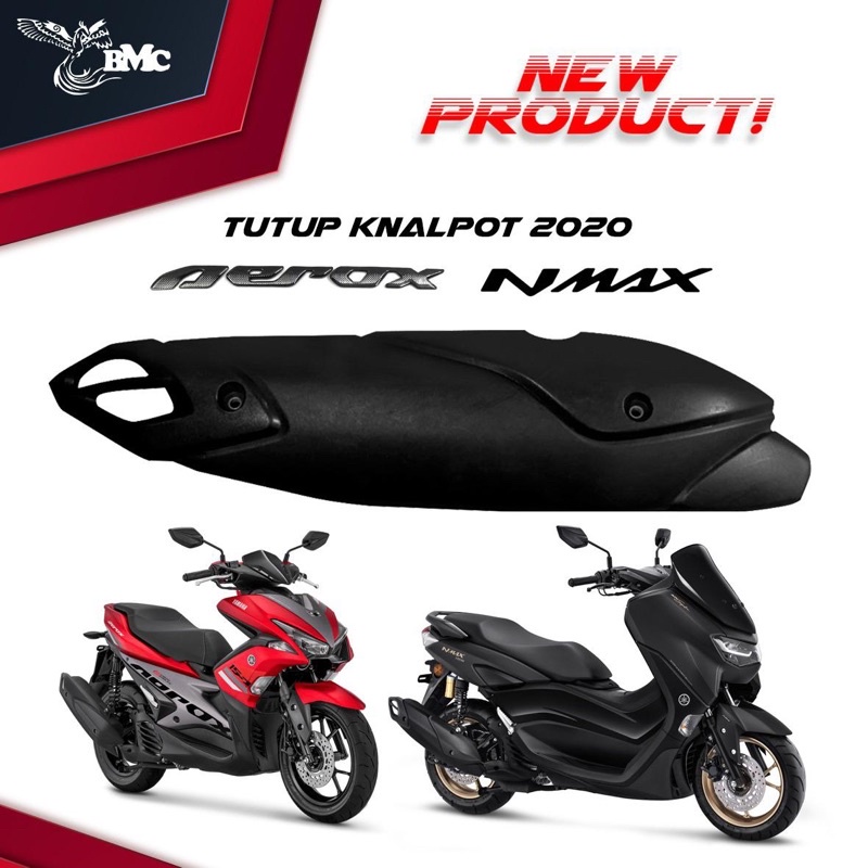 cover knalpot n max 2020 tutup knalpot n max 2020 CKD