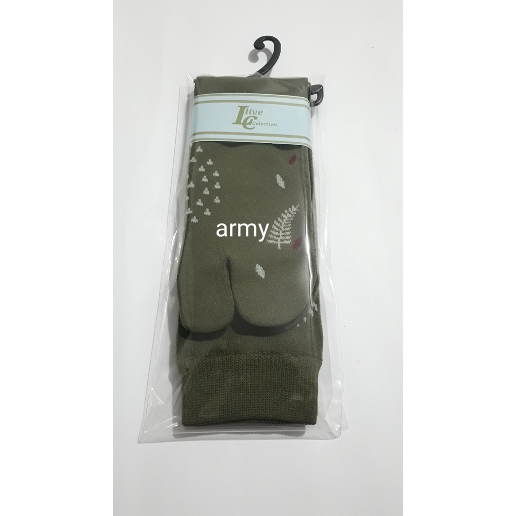 kaoskaki jempol motif/kaos kaki muslimah-army