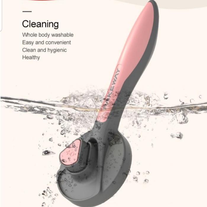 Pet Slicker Brush - PAKEWAY T9 - Self cleaning slicker brush dog cat