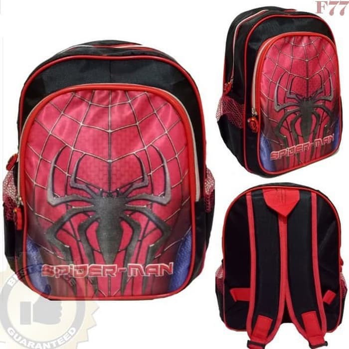 Tas Ransel Anak Sekolah TK Spiderman
