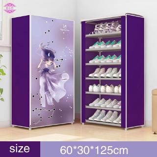 Cod Shoe Shelf Shoe Rack Shoe Cabinet Closet Storage Diy Assemble 8 Layer Practical Creative Shopee Indonesia