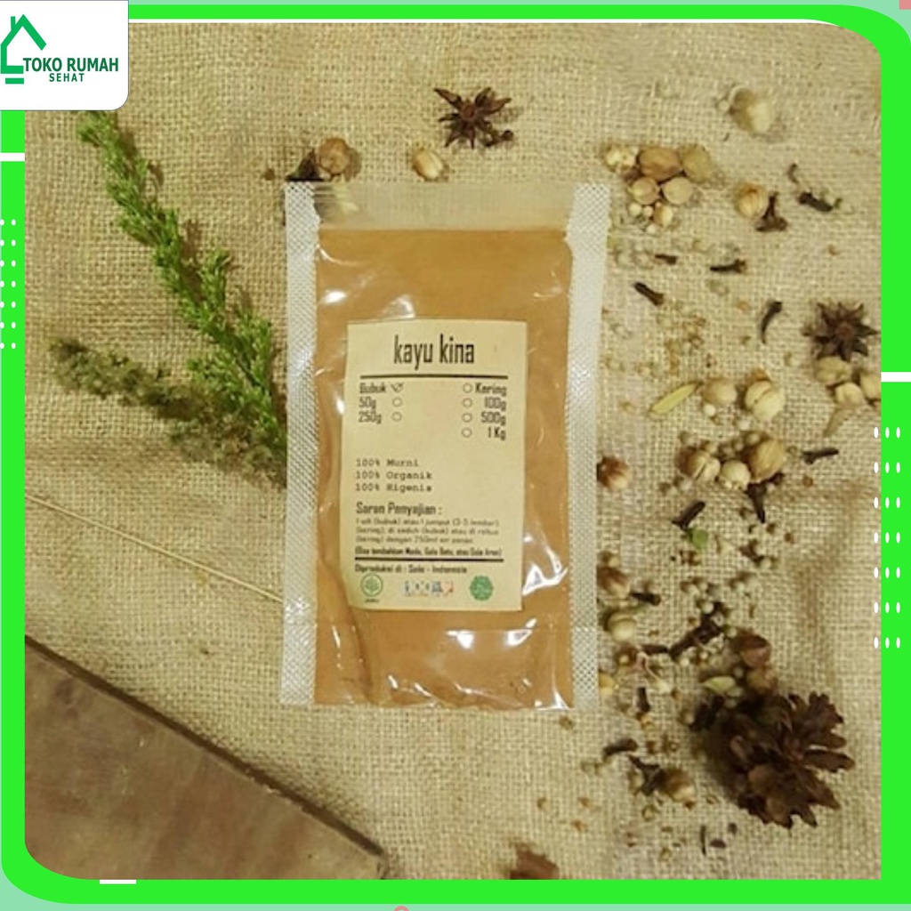 

KAYU KINA BUBUK 100 gr - Cinchona Calisaya - MURNI - JSR
