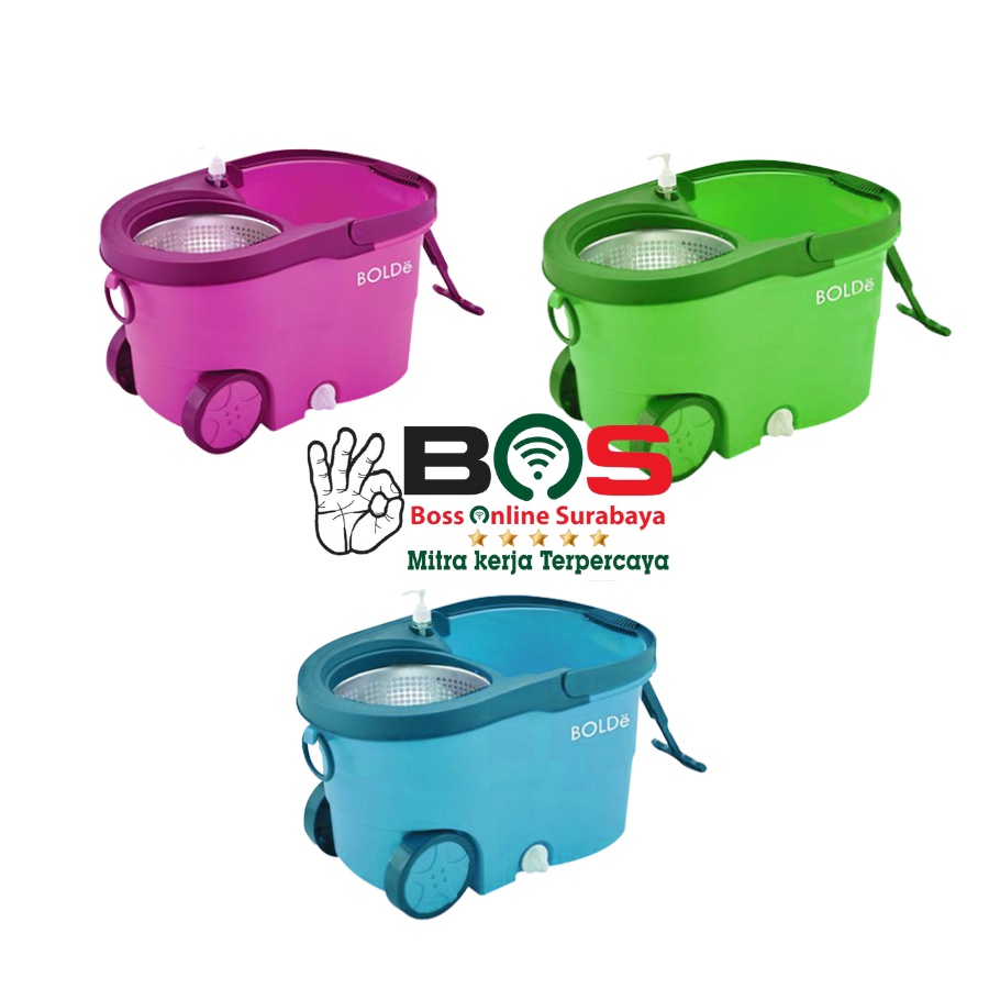 BOLDe Alat Pel Pembersih Rumah BOLDe Pel Solana Alat Pel Otomatis BOLDe
