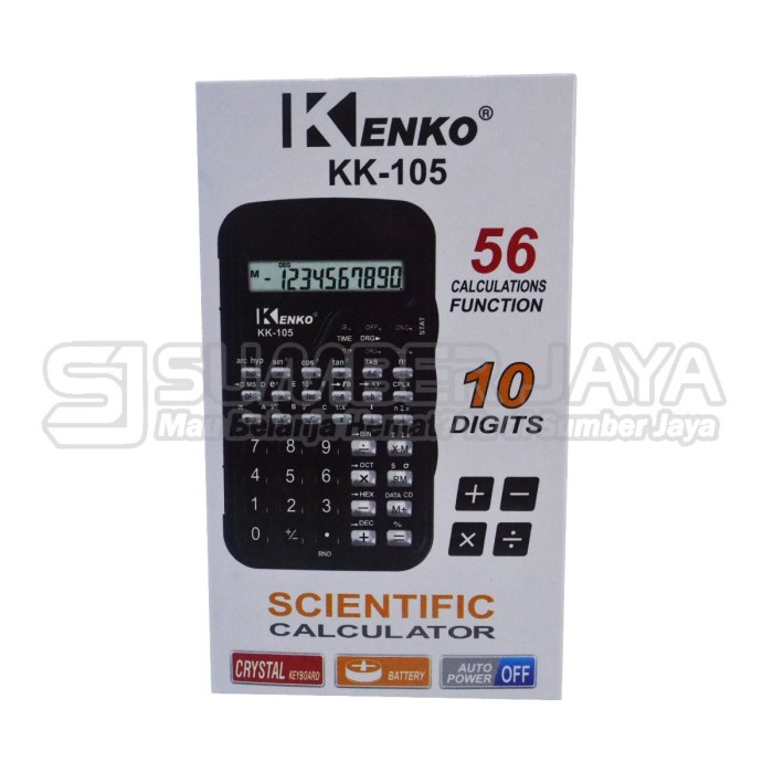 

KALKULATOR KENKO KK-105 scientific calculator kenko kk 105