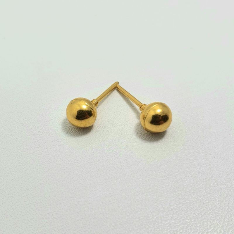 Giwang Emas Muda Pentol 1 Gram