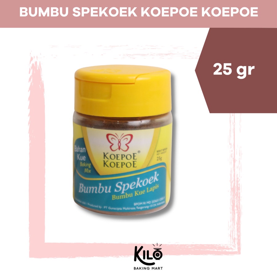 

Bumbu Spekoek Koepoe 25 Gr Bumbu Kue