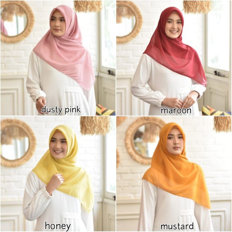 LoverFashion Jilbab Segi Empat (kaos spandek)