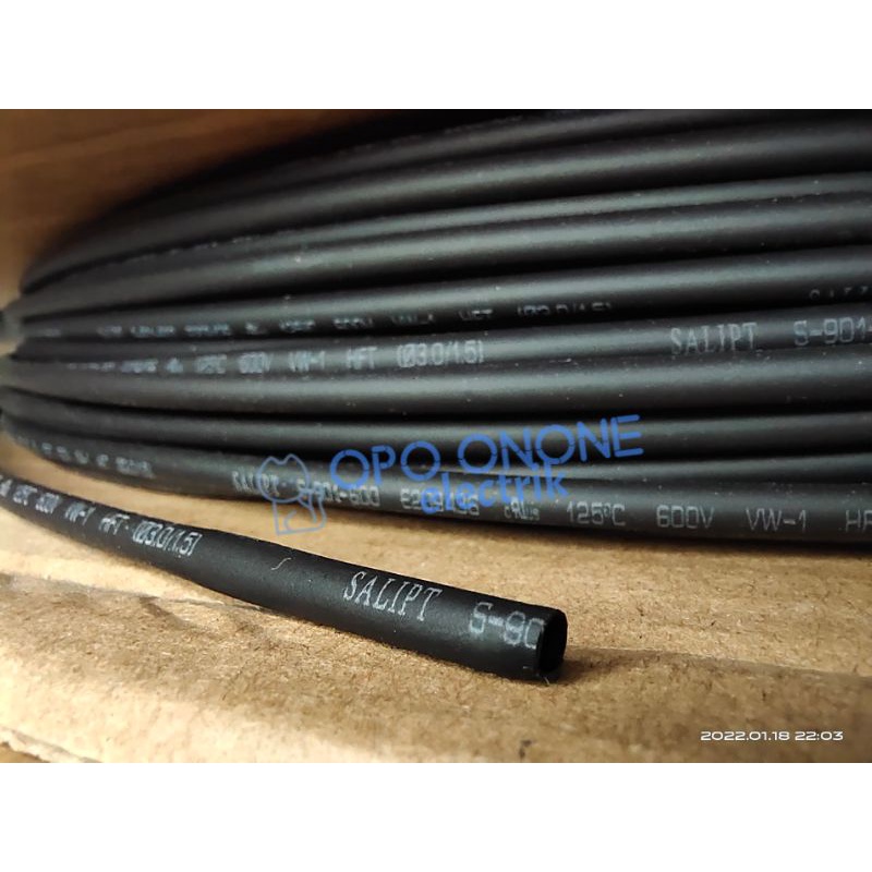 selang bakar isolasi kabel 4mm 4 mm