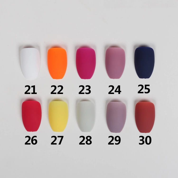 [Part 2] Kuku Palsu Matte Untuk Nail Art (Victoria)