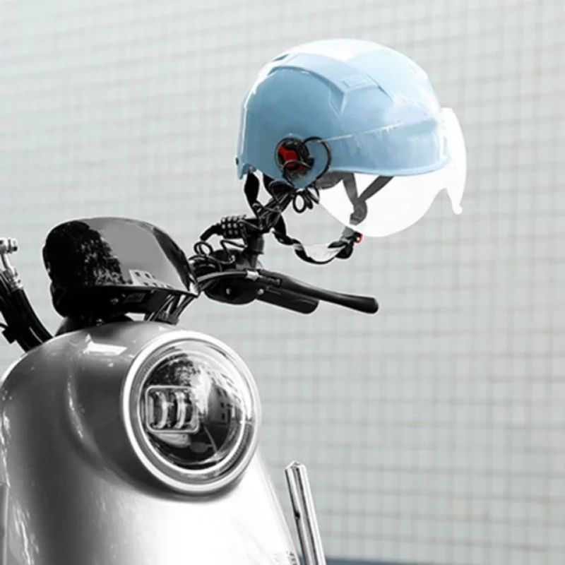 kunci sepeda kunci helm kunci spiral nomor reset kunci number lock sepeda motor